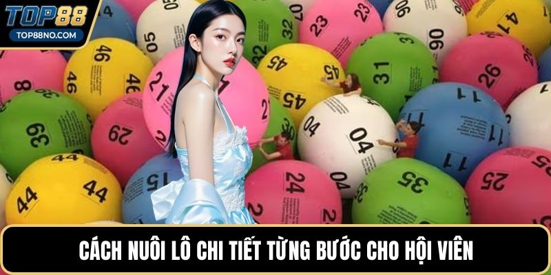 Cách nuôi lô chi tiết từng bước cho hội viên