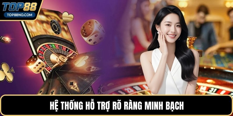Hệ thống hỗ trợ rõ ràng minh bạch