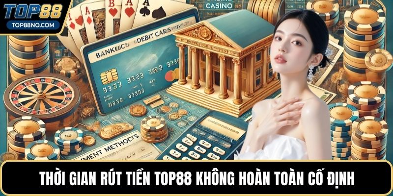 Thời gian rút tiền TOP88 không hoàn toàn cố định